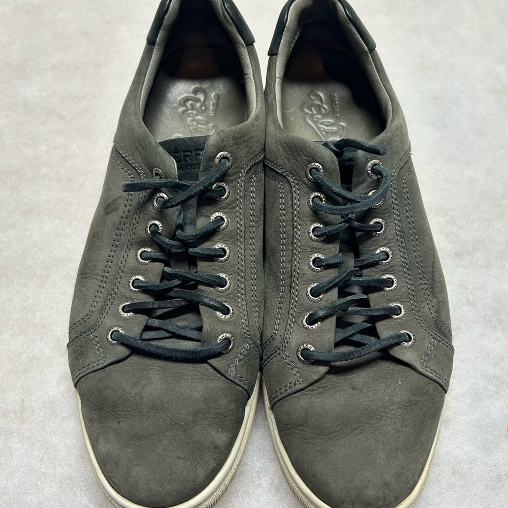 Sperry Gold Cup Men’s 9.5 Gray Sneakers Casual Comfort Shoes
